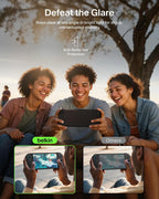 Belkin TemperedGlass Anti-Reflective Screen Protector for Nintendo Switch 2-9H Hardness, Slim, Scratch-Resistant - Includes Easy Align Frame for Bubble Free Application - Gaming Essentials