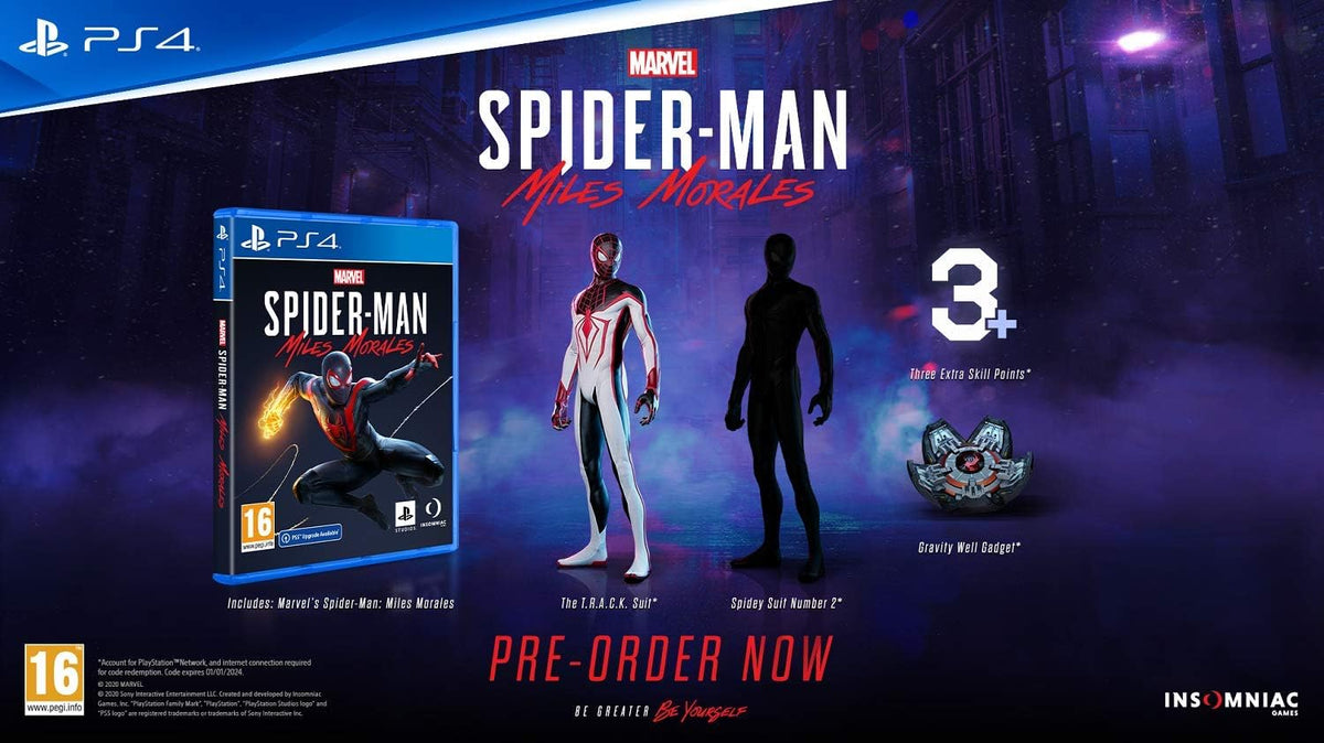 PlayStation Marvel's Spider-Man: Miles Morales (PS4)