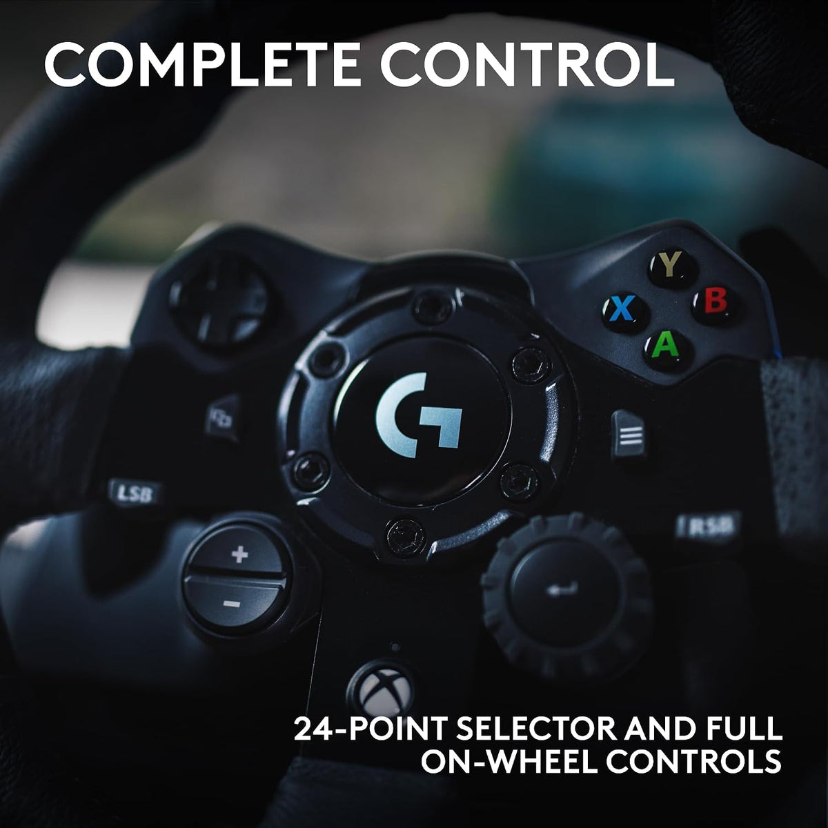 Logitech G923 Xbox / PC Racing Wheel and Pedals — Black