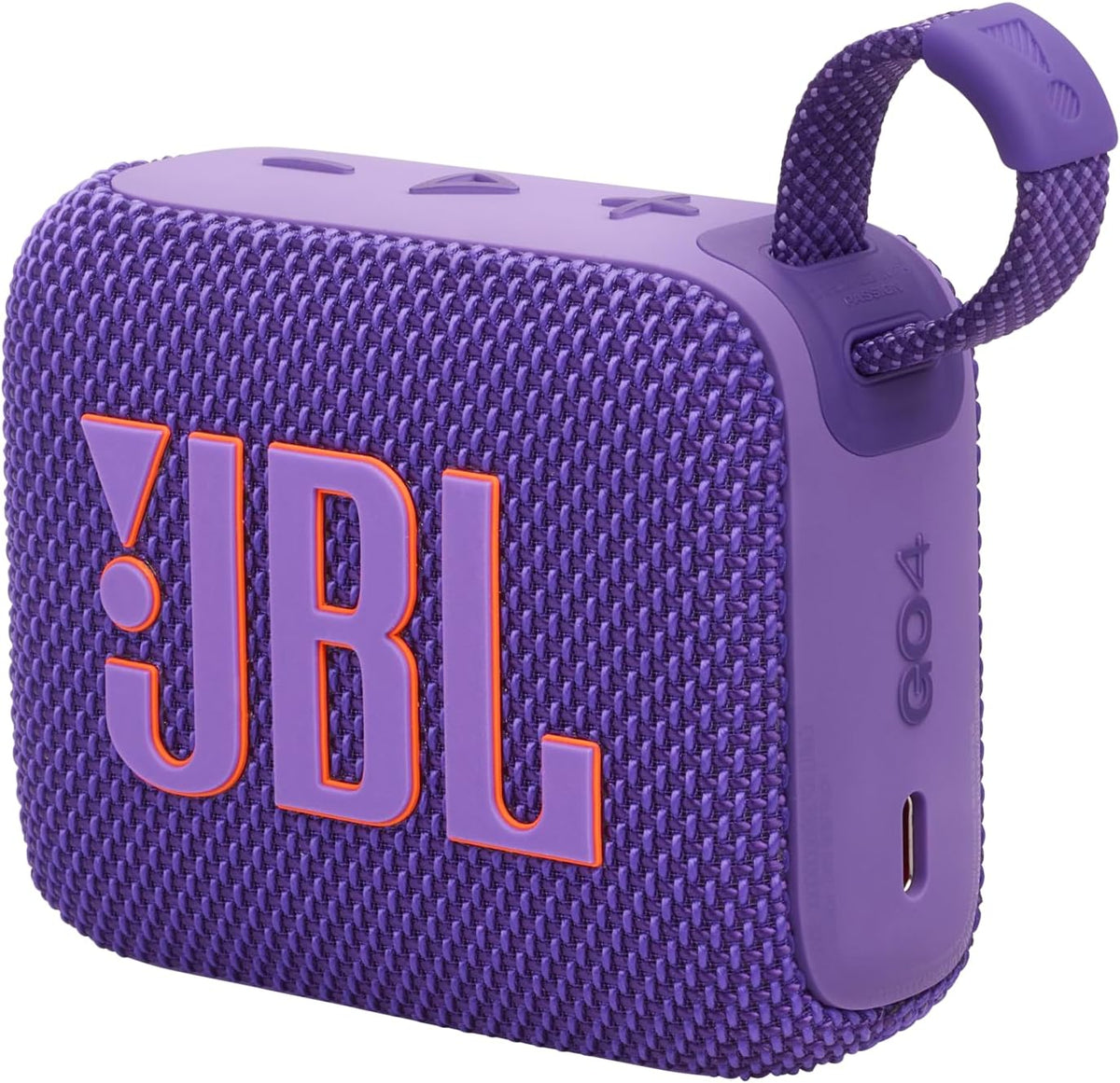 JBL Go 4 Portable Bluetooth Speaker — Purple