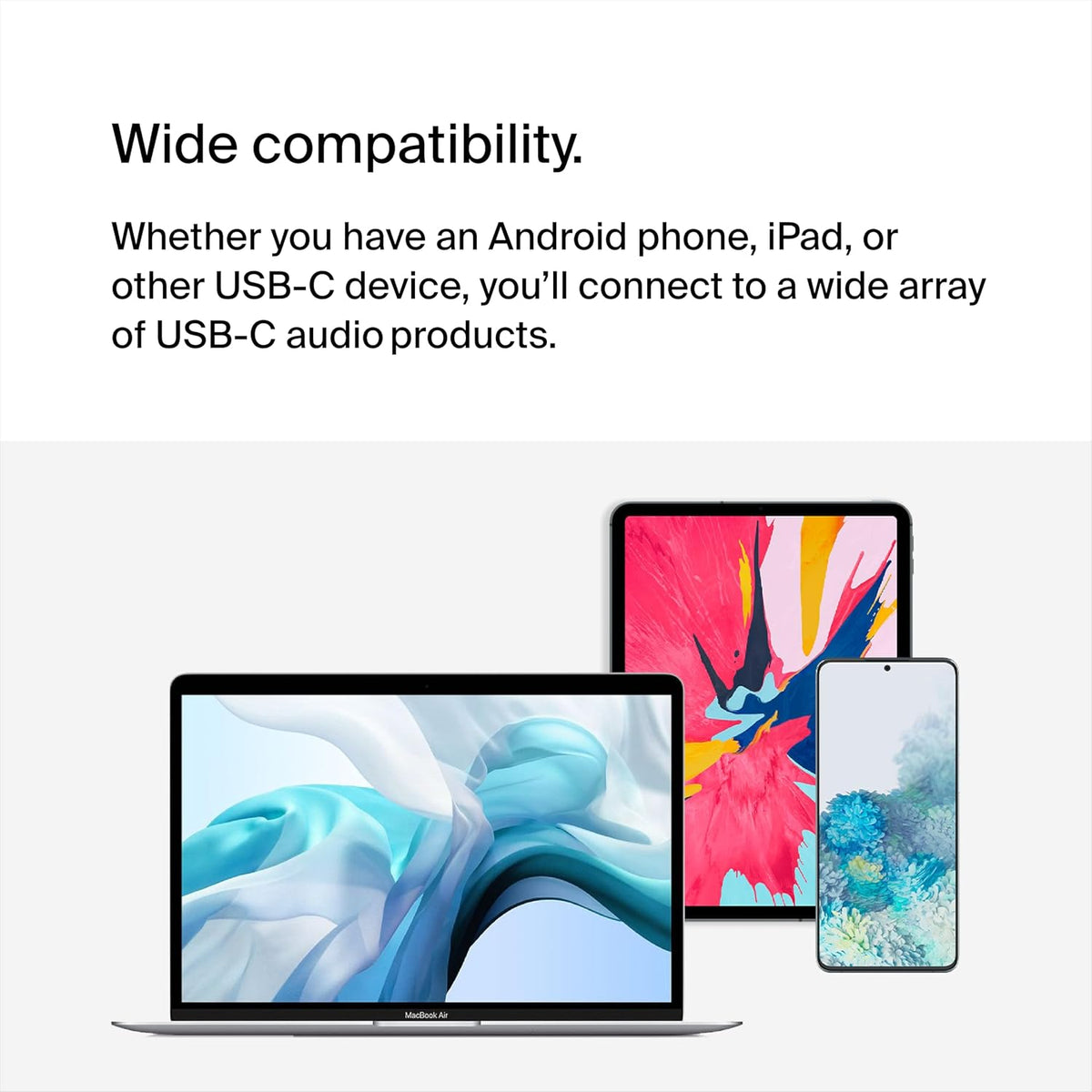 Belkin RockStar™ USB-C Audio + Charge Adapter, Headphone Adapter w/ USB-C 60W Power Delivery Fast Charging for iPhone 15, iPad Pro, Galaxy, Note, Google Pixel, LG, Sony, OnePlus, and More - Black