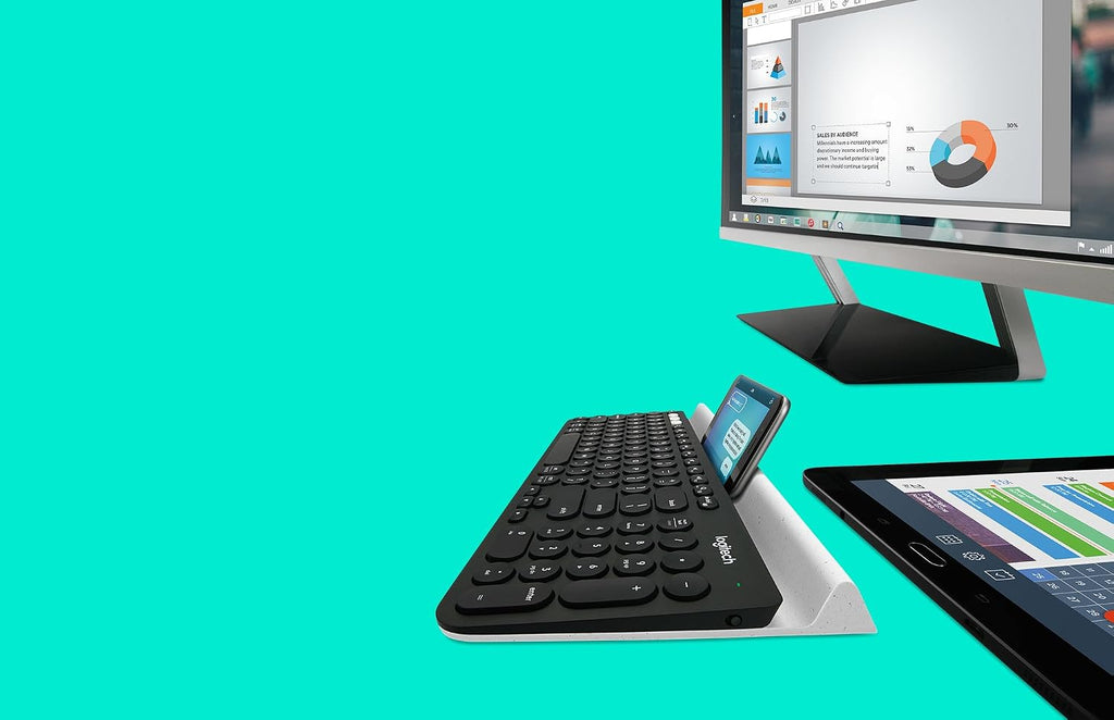 Logitech K780 Keyboard — Grey