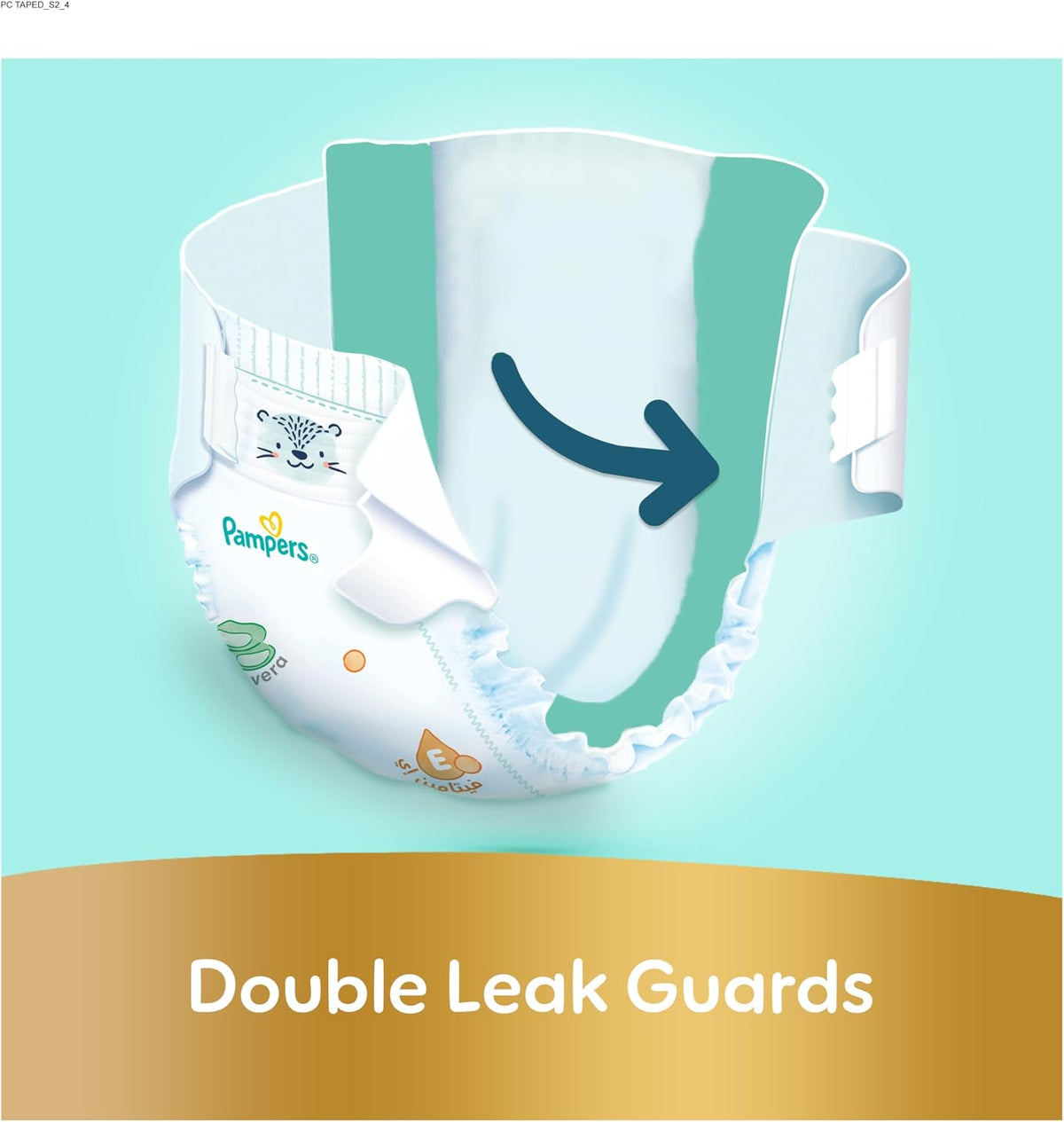 Pampers Ultimate Comfort Premium Taped Diapers 9-14kg Size 4 Box 222 Count