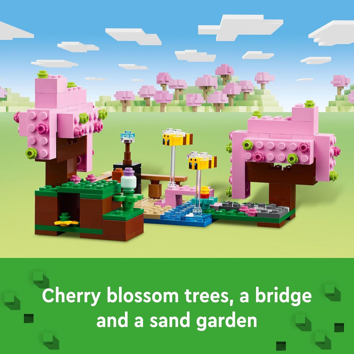 LEGO Minecraft The Cherry Blossom Garden 21260 — image 3