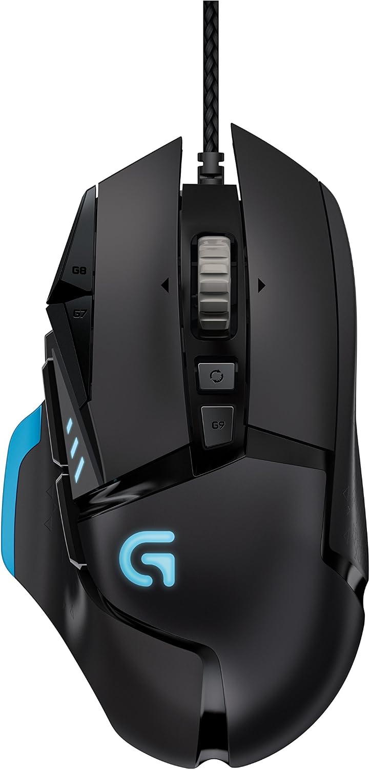 Logitech G502 Wired Proteus Core Gaming Mouse — Black