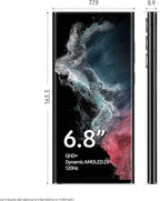 Samsung Galaxy S22 Ultra SM-S908B 17.3 cm (6.8") Dual SIM Android 12 5G USB Type-C 12 GB 256 GB 5000 mAh Black