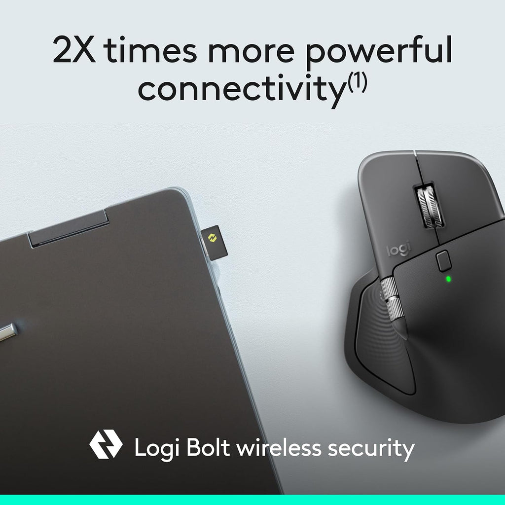 Logitech MX Keys S and MX Master 4 Combo — Graphite