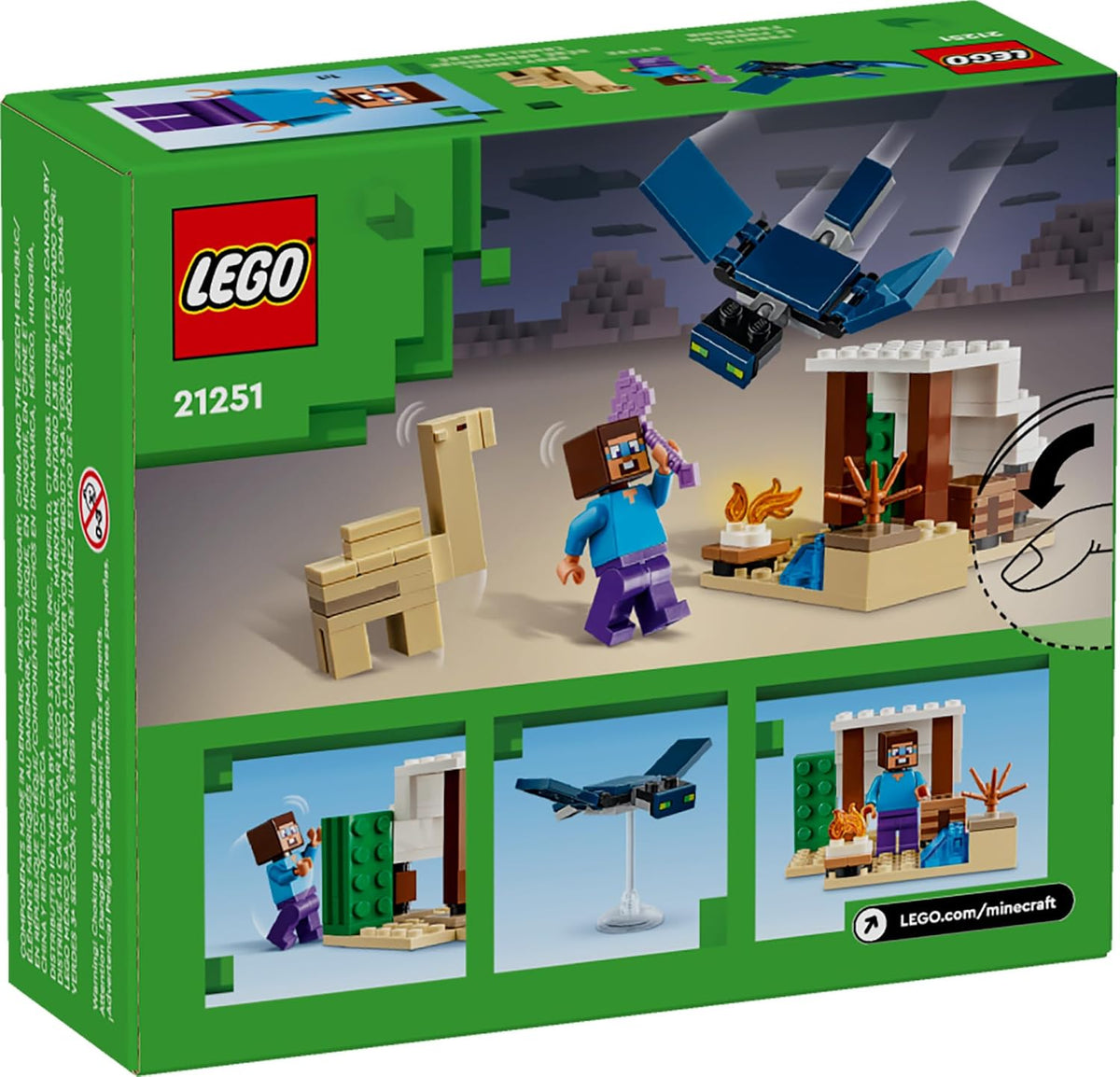 LEGO Minecraft Steve's Desert Expedition 21251 — image 6