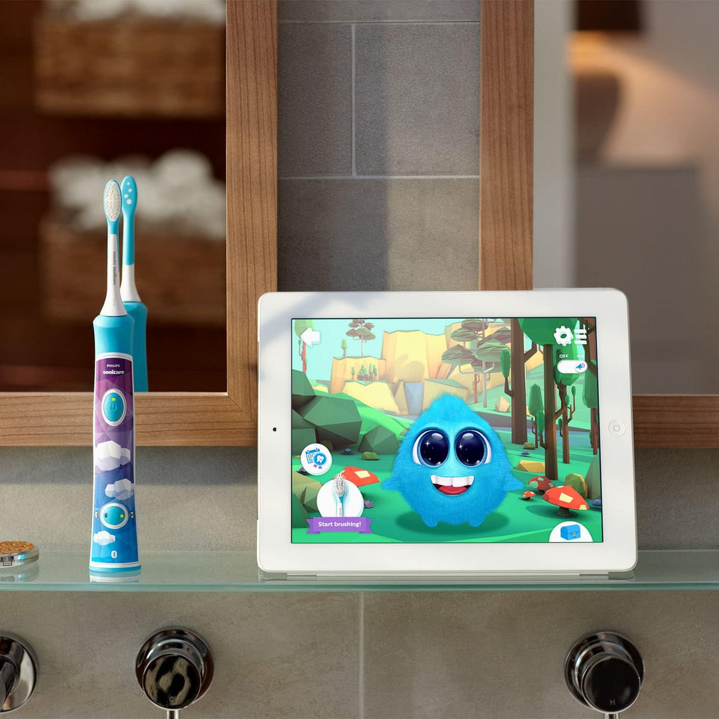 Philips Sonicare for Kids HX6322/04 Electric Toothbrush with Bluetooth App — blue