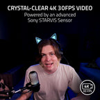 Razer Kiyo V2 4K 30 FPS AI Webcam for Creators — Black — product image 2
