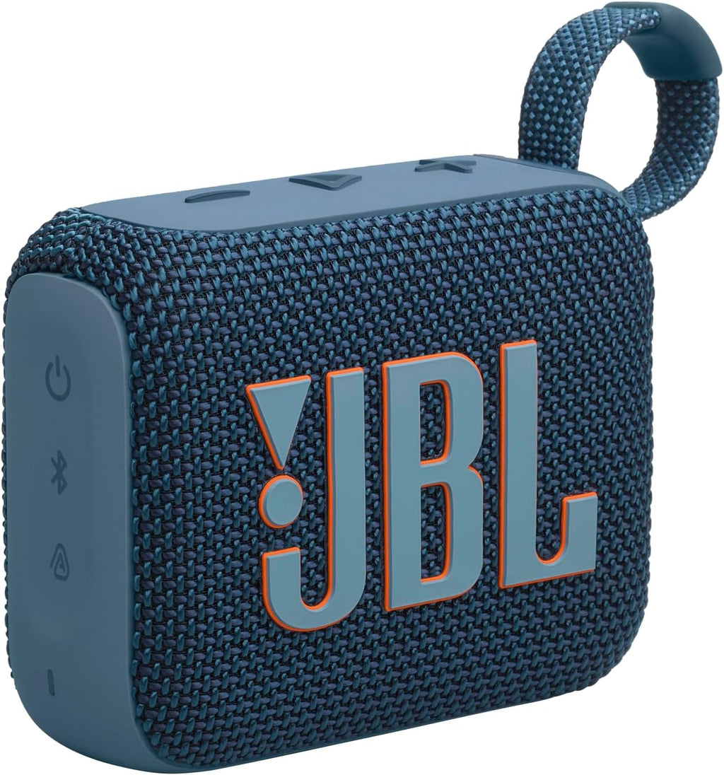 JBL Go 4 Portable Bluetooth Speaker — Blue