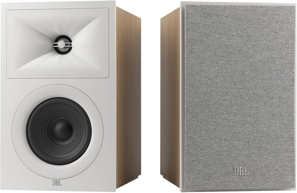JBL Stage 250B Bookshelf Speakers — White