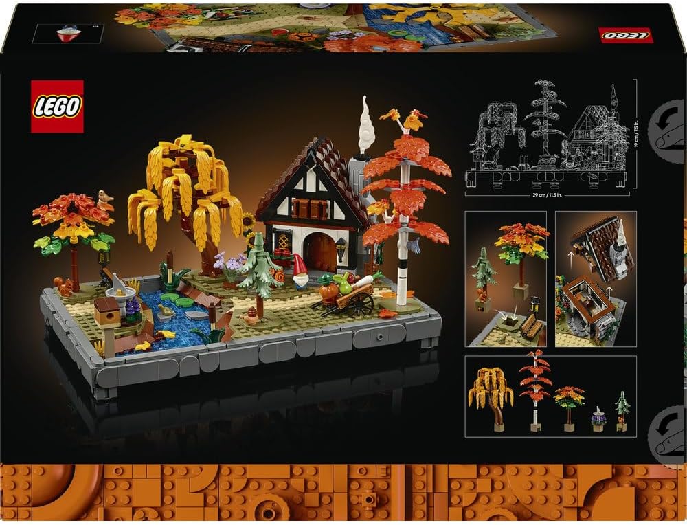 LEGO Icons Autumn Cottage Garden 11372 — image 11