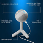 Logitech Yeti Orb Microphone — Off White