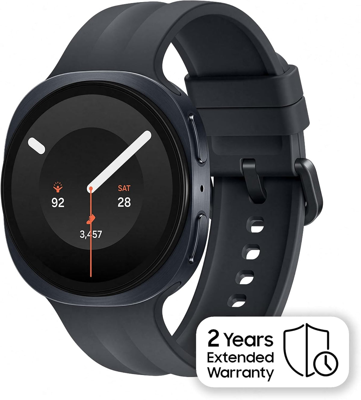 Samsung Galaxy Watch9 Graphite, 44mm, LTE, Slimness, Comfort fit, Signature Cushion Design, Personalized Sleep Experience,Health Coaching, 2 Years Extended Warranty (UAE Version)(Amazon Exclusive)