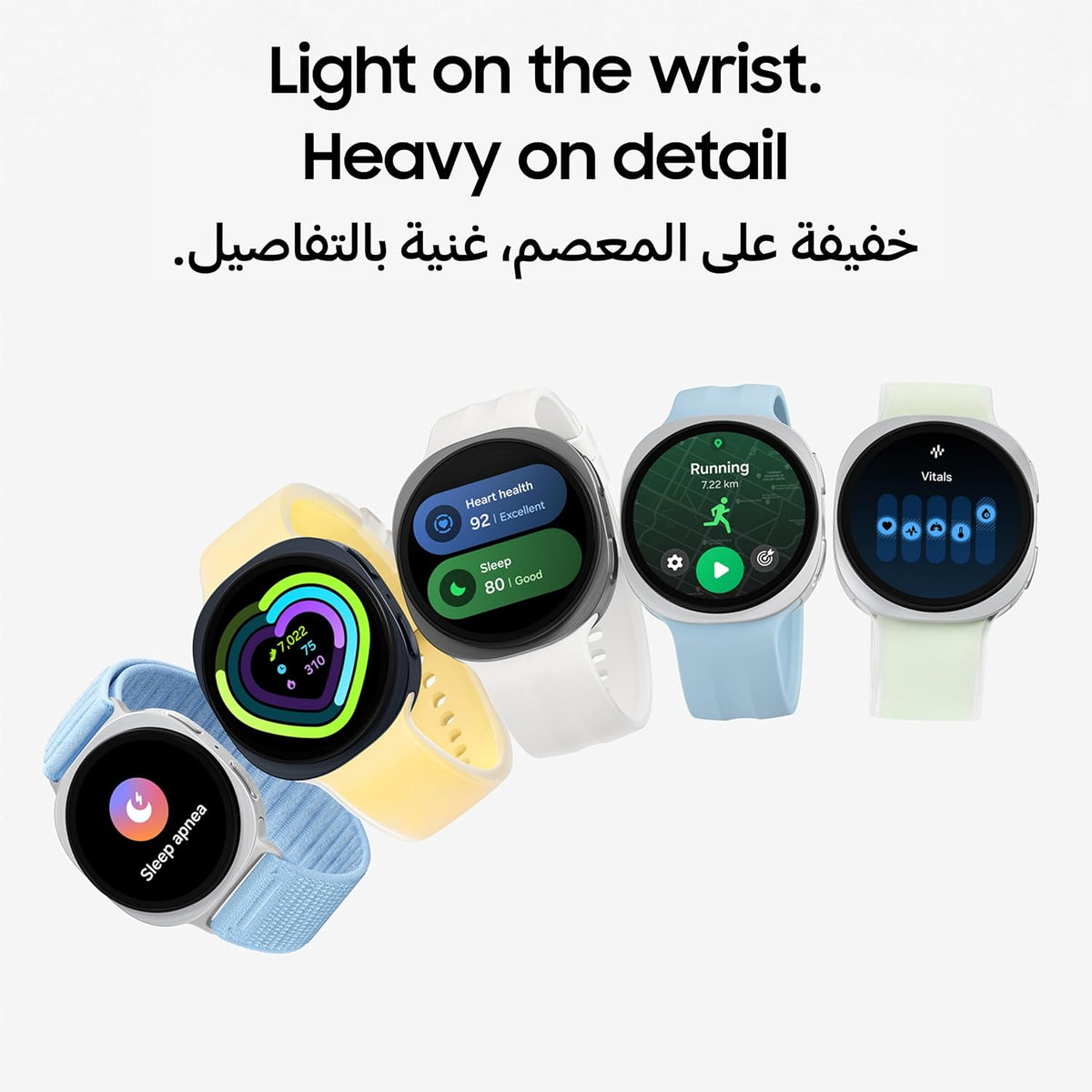 Samsung Galaxy Watch9 Graphite, 40mm, LTE, Slimness, Comfort fit, Signature Cushion Design, Personalized Sleep Experience, Health Coaching, 2 Years Extended Warranty (UAE Version)(Amazon Exclusive)