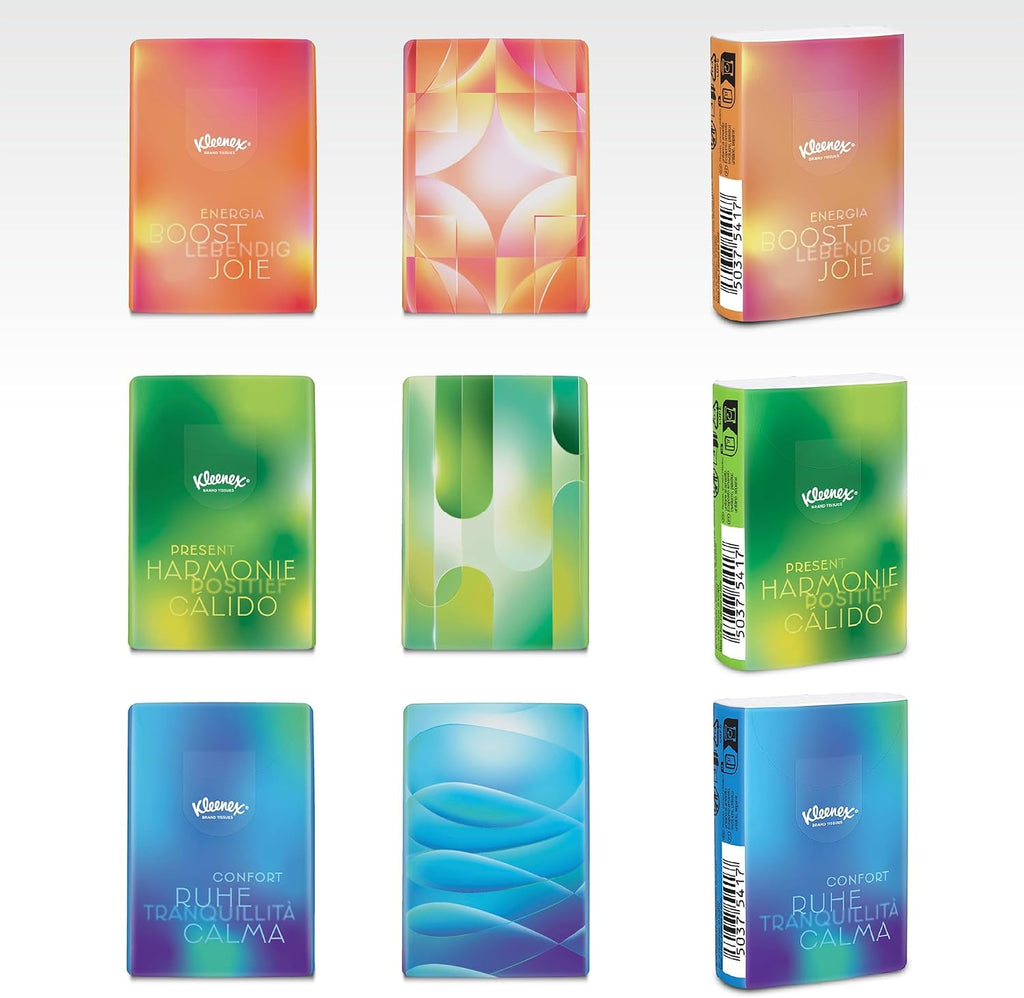Kleenex Emotions Pocket Pack Tissues, 15 Pack x 7 sheets (3ply) — additional view 5