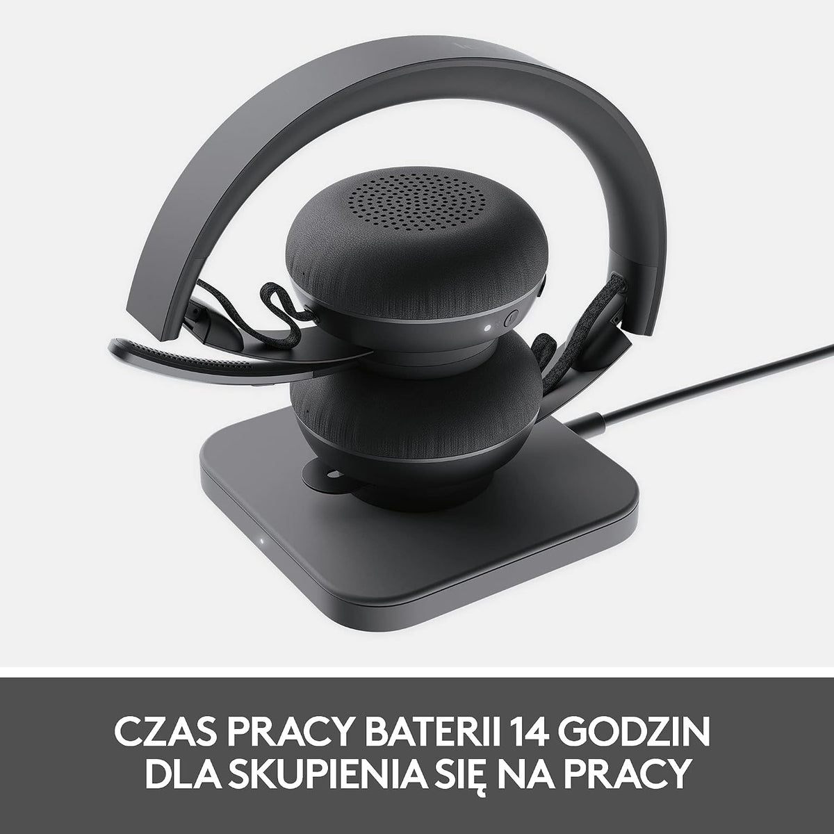 Logitech Zone 900 Wireless Headset — Grey