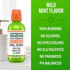 TheraBreath Fresh Breath Mouthwash, Mild Mint, 1 L — additional product view 5