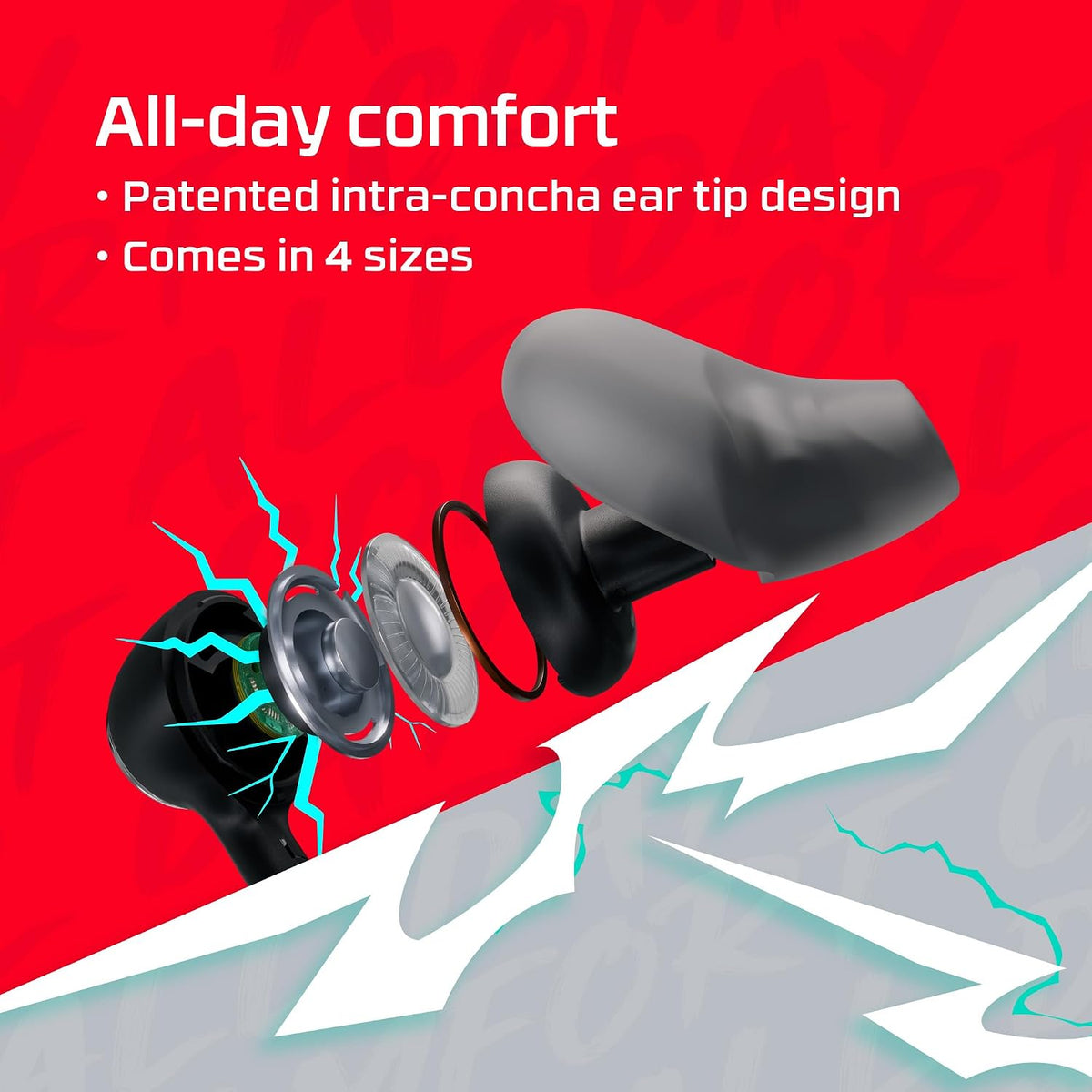 HyperX Cloud Earbuds III Red — product image 2