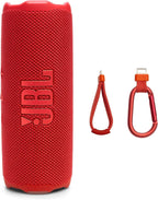 JBL Flip 7 Portable Bluetooth Speakers — Pair — Red