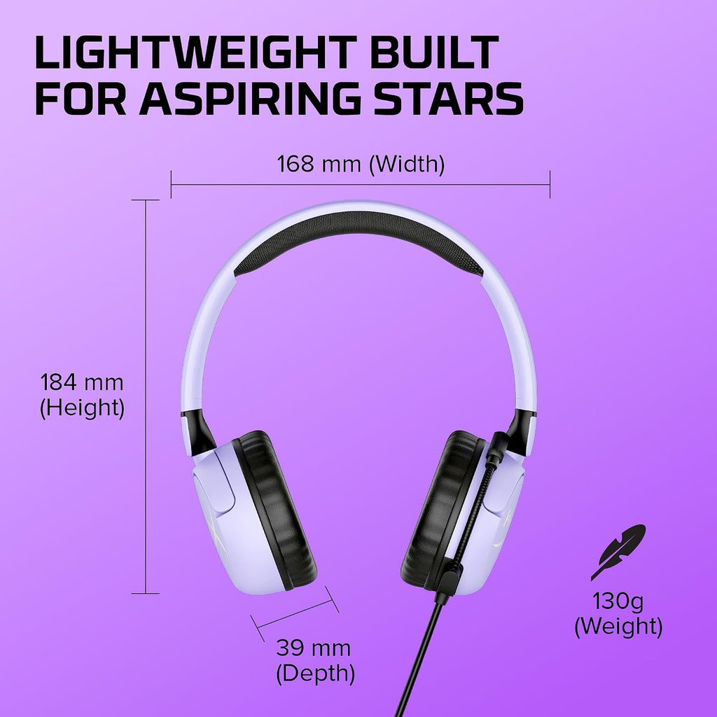 HyperX Cloud Mini Wired LVR Headset — Lavender-Coloured — product image 3
