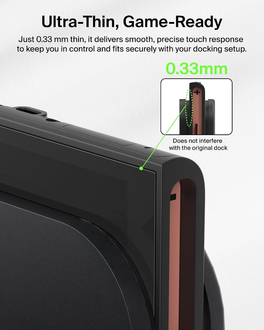 Belkin TemperedGlass Anti-Reflective Screen Protector for Nintendo Switch 2-9H Hardness, Slim, Scratch-Resistant - Includes Easy Align Frame for Bubble Free Application - Gaming Essentials