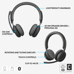 Logitech Zone Wireless 2 Headset — Graphite