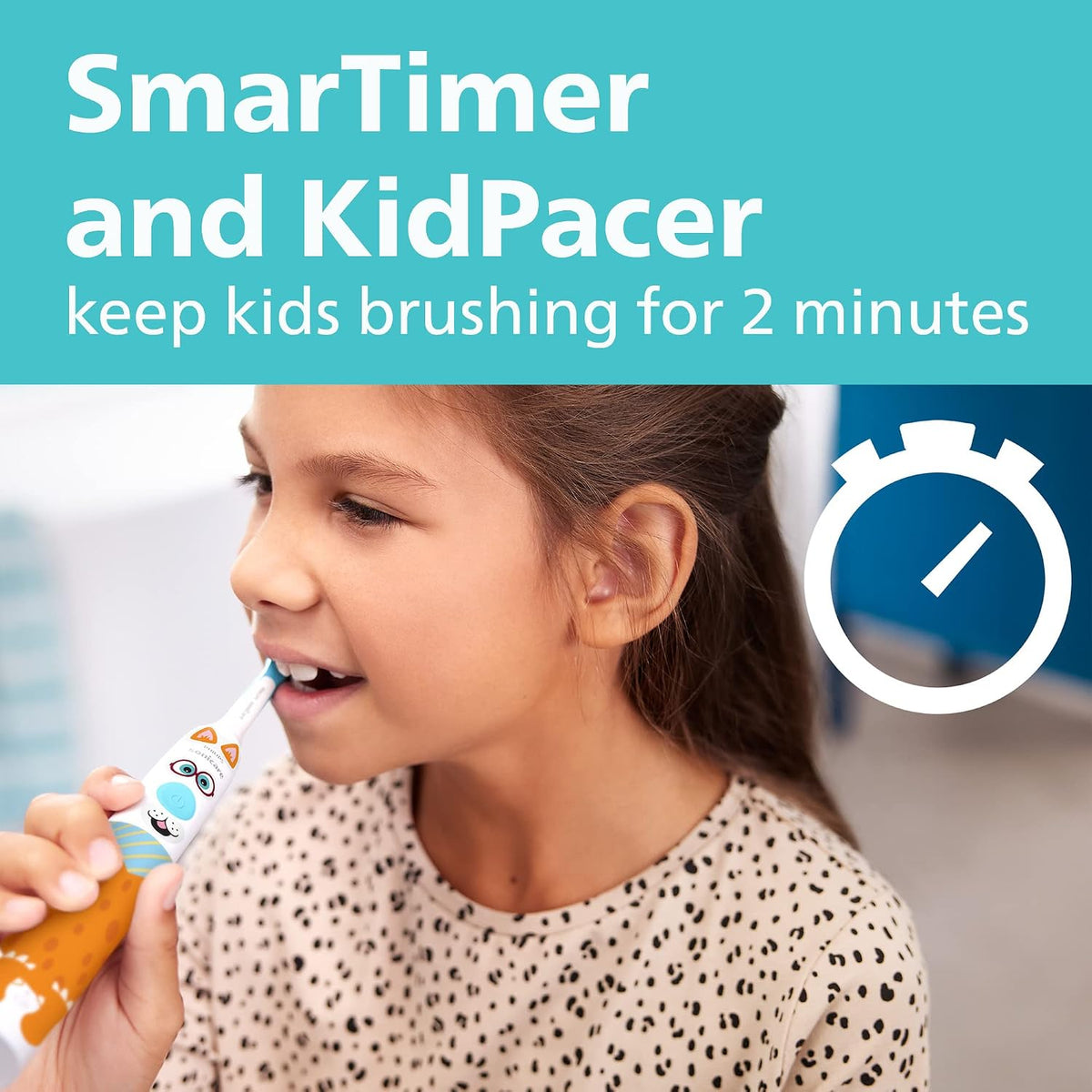 Philips SONICARE Philips for Kids Design a Pet Edition, Corded Electric, HX3601 — Pet Edition