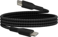 Belkin Fast Charge braided USB C to fast charger cable, USB type C charger cable fast charging for iPhone 15, Samsung Galaxy S23, Google Pixel, iPad, MacBook, Nintendo and more - 1m, Black