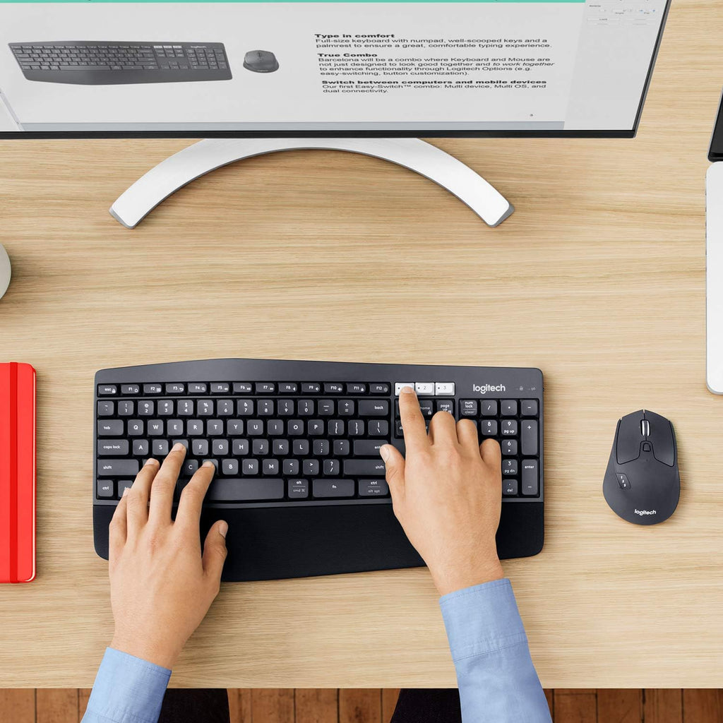 Logitech MK850 Keyboard and Mouse Combo — Black