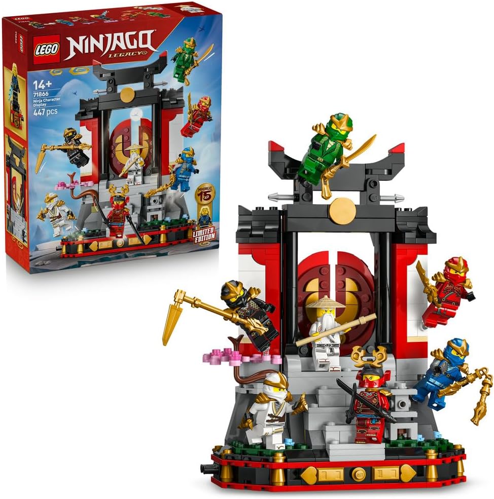 LEGO NINJAGO Ninja Character Display 15th Anniversary 71866