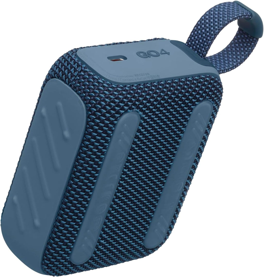 JBL Go 4 Portable Bluetooth Speaker — Blue
