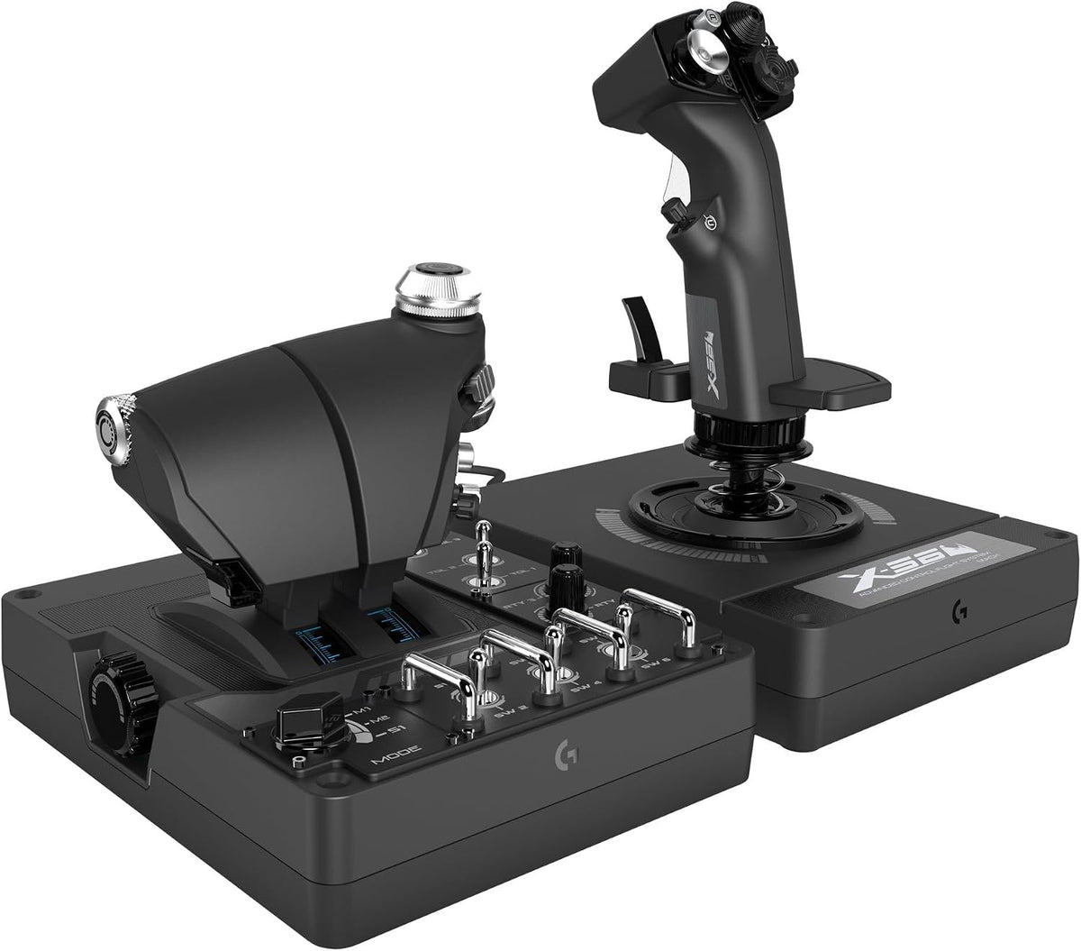 Logitech X56 Flight Controller — Black