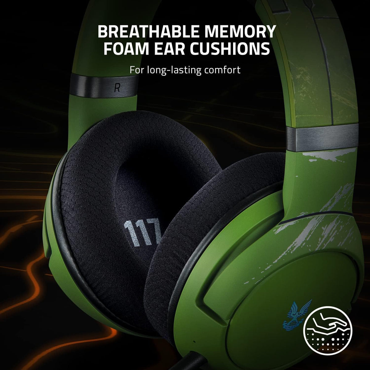 Razer Kaira Pro Wireless Gaming Headset for Xbox Series X|S, Xbox One — Halo Infinite — product image 5