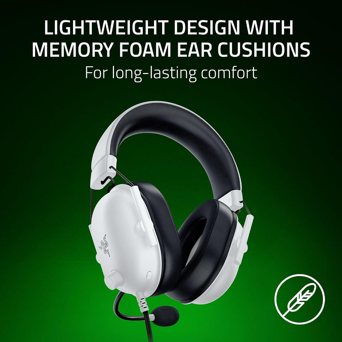 Razer BlackShark V2 X Xbox Gaming Headset — White — product image 5