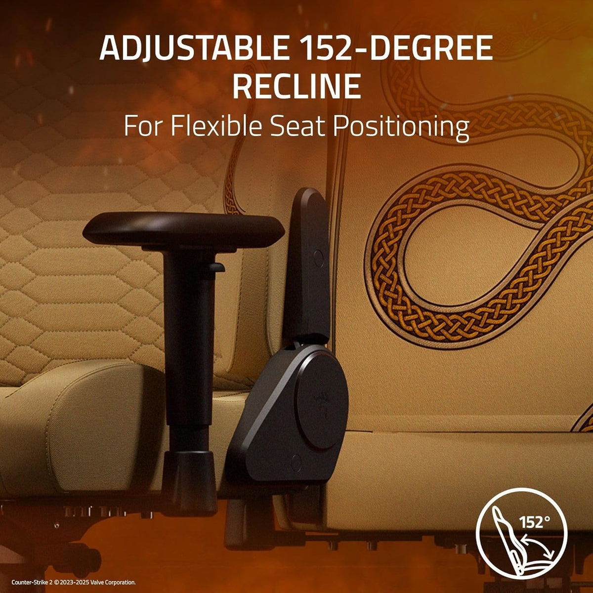 Razer Iskur V2 X Ergonomic Gaming Chair — Counter Strike 2 Edition — product image 5