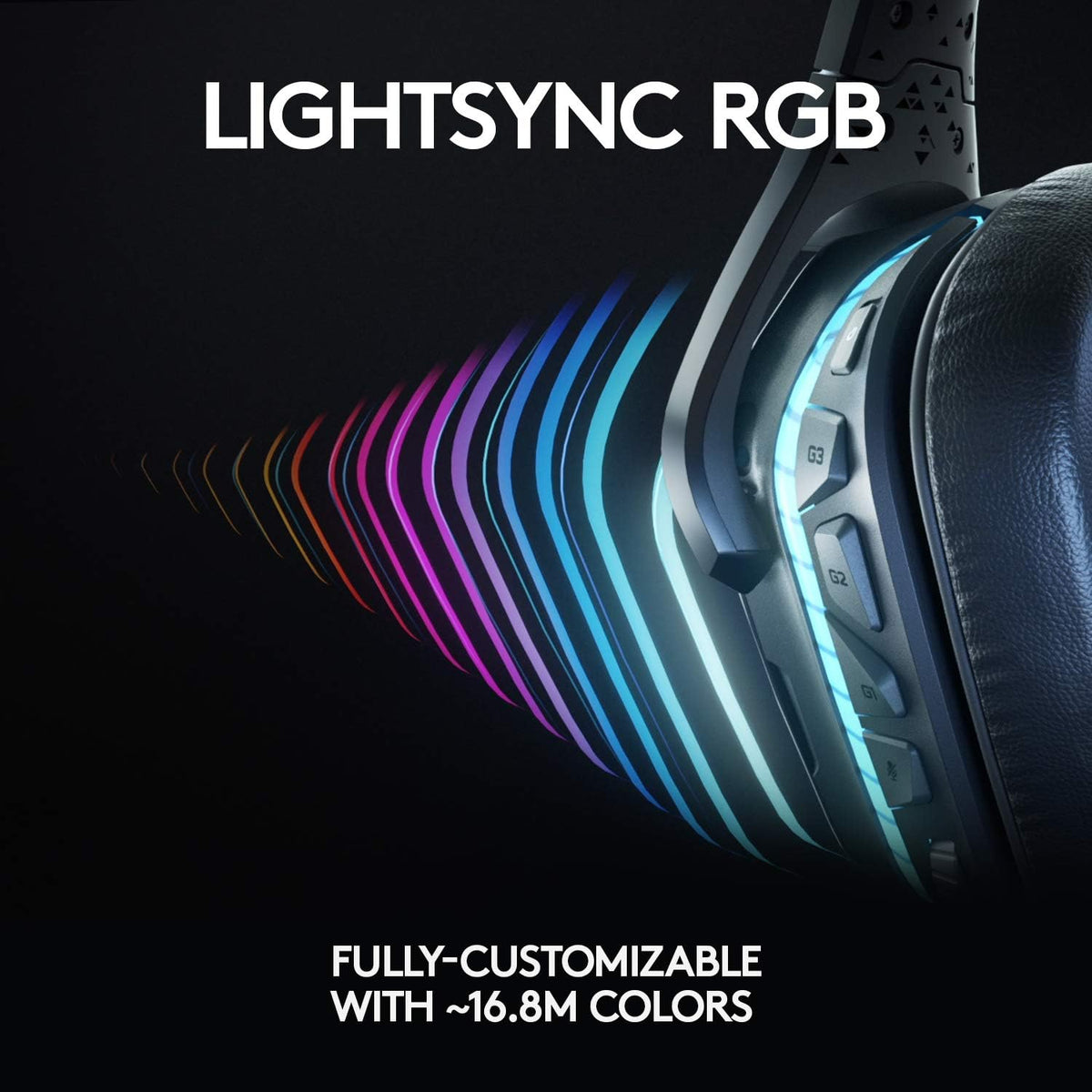Logitech G635 Gaming Headset — Black