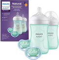Philips AVENT Philips Natural Baby Bottle with Natural Response, Teal Baby Gift Set, SCD837/02 — Teal