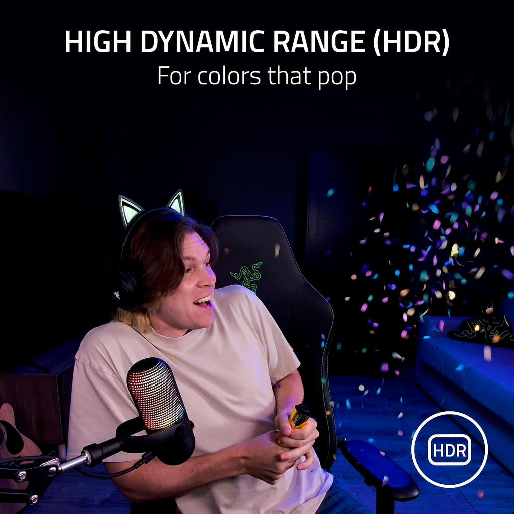 Razer Kiyo V2 4K 30 FPS AI Webcam for Creators — Black — product image 6