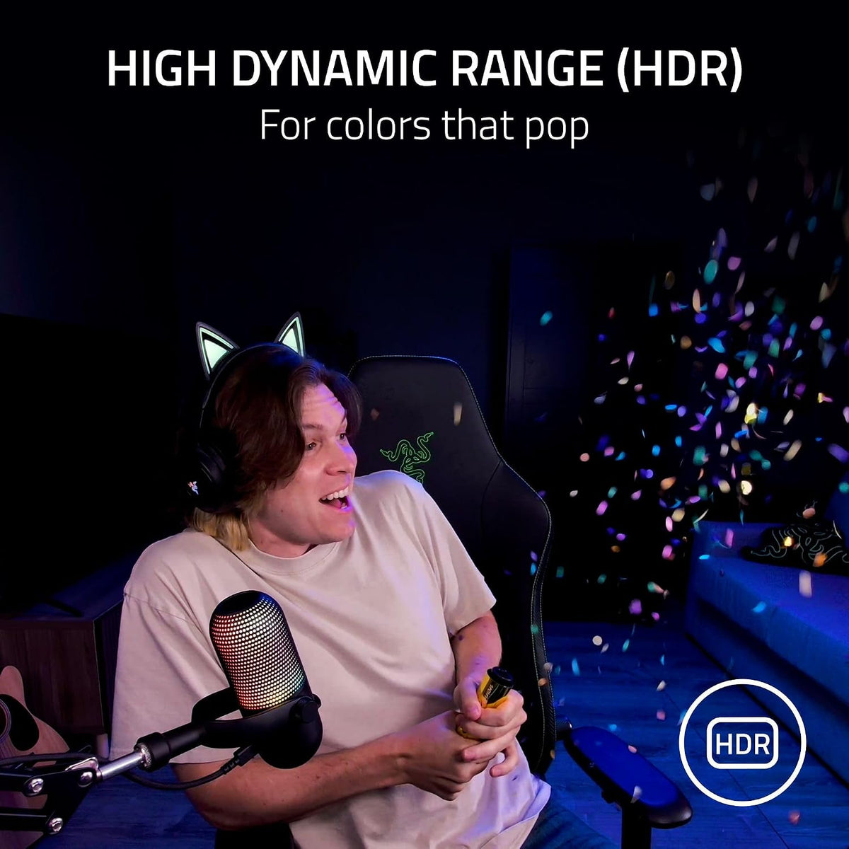 Razer Kiyo V2 4K 30 FPS AI Webcam for Creators — Black — product image 6