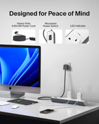 Belkin 4 Way 2 Meter Surge Protection Strip