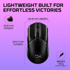 HyperX Pulsefire Haste 2 Core Wireless — Black — product image 3