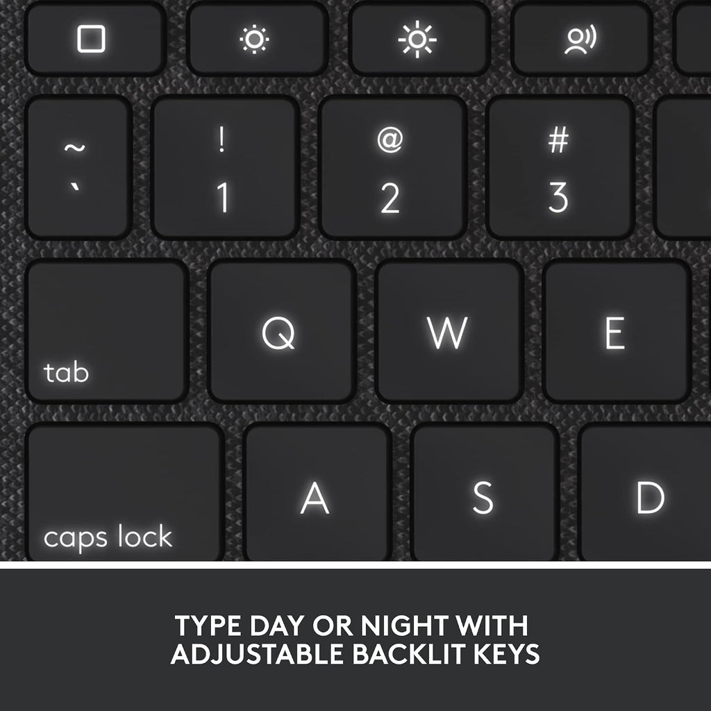 Logitech Combo Touch Keyboard Case for iPad 10th Gen / A16 — Grey