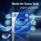 Fine Kitchen Super Towel Pro, 6 Rolls 60 Sheets x 3 Ply Paper Tissue. Packaging may vary — additional view 6