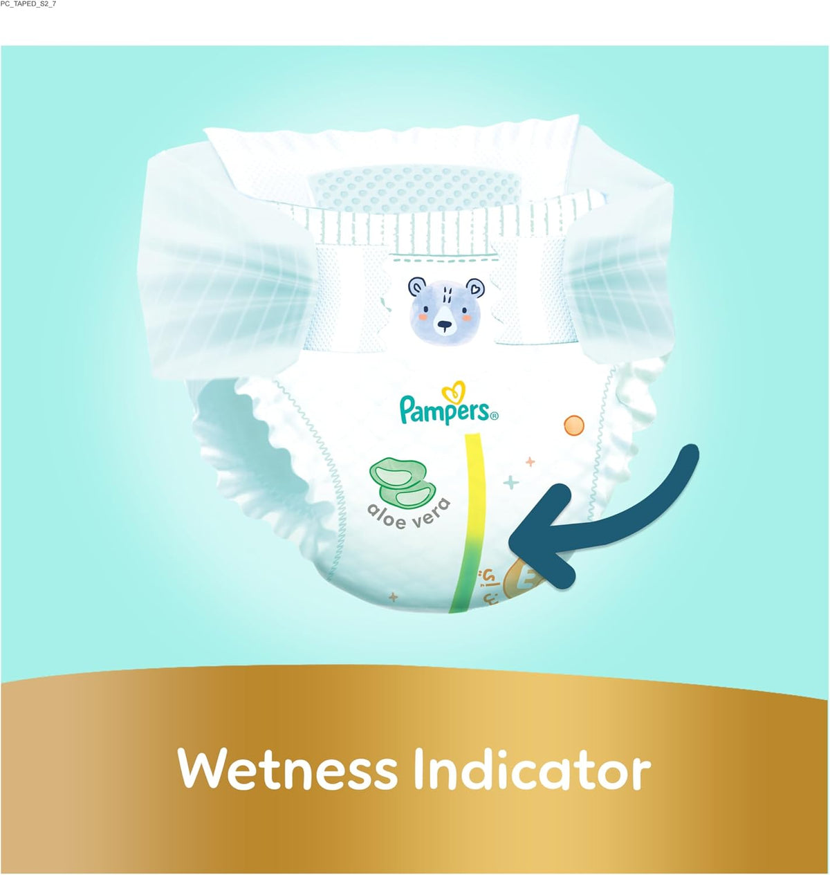 Pampers Ultimate Comfort Premium Taped Diapers Size 2, 3-8kg, 84 Count (Pack of 2)