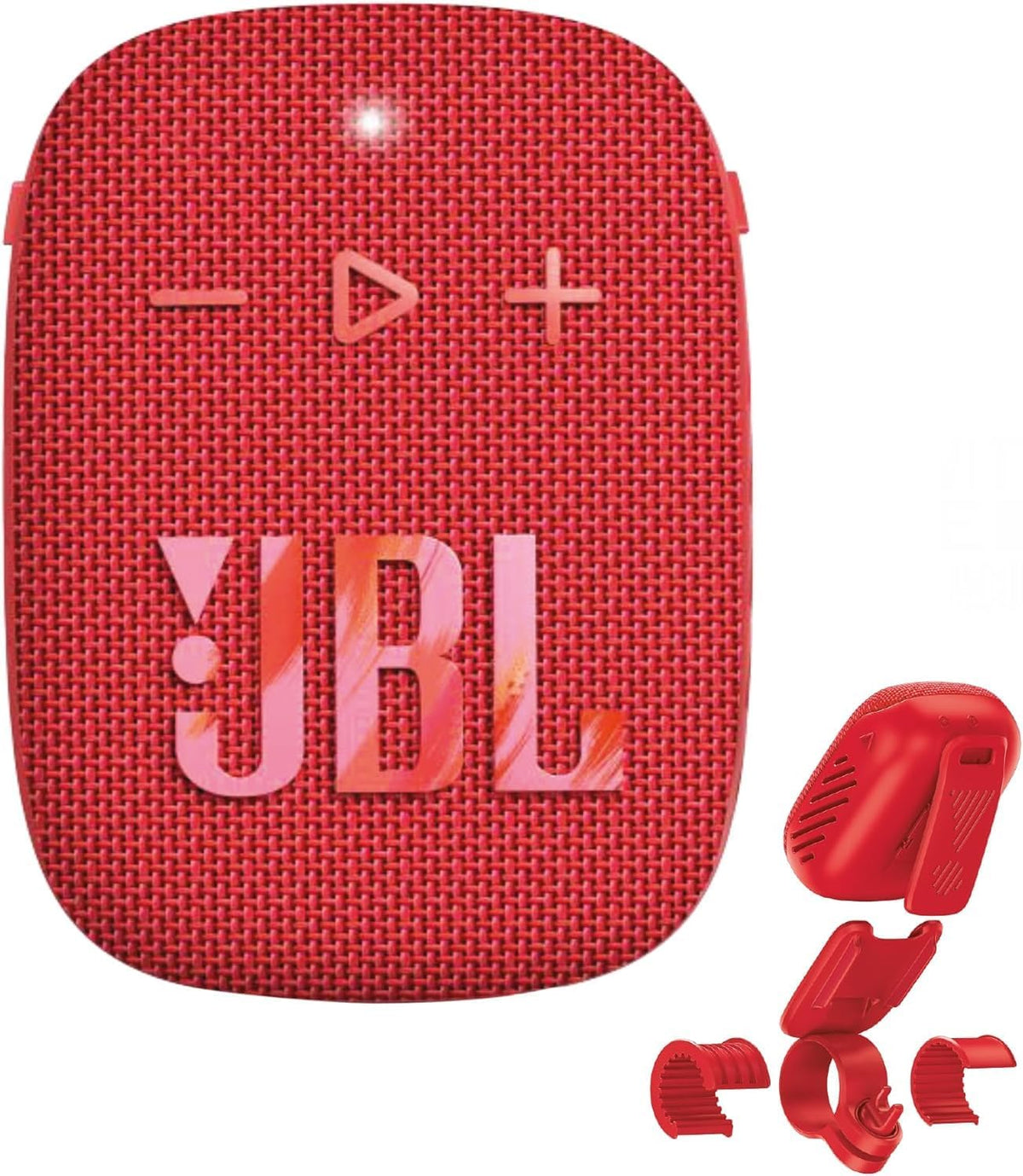JBL Wind 3S Bluetooth Handlebar Speaker — Red