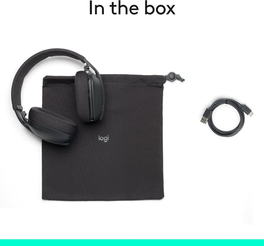 Logitech Zone Vibe 100 Headset — Graphite