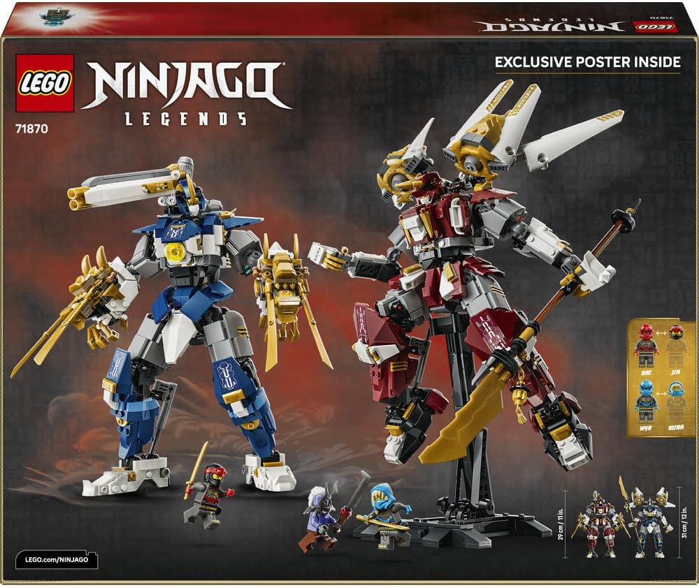 LEGO NINJAGO The Twin Titan Mechs 71870