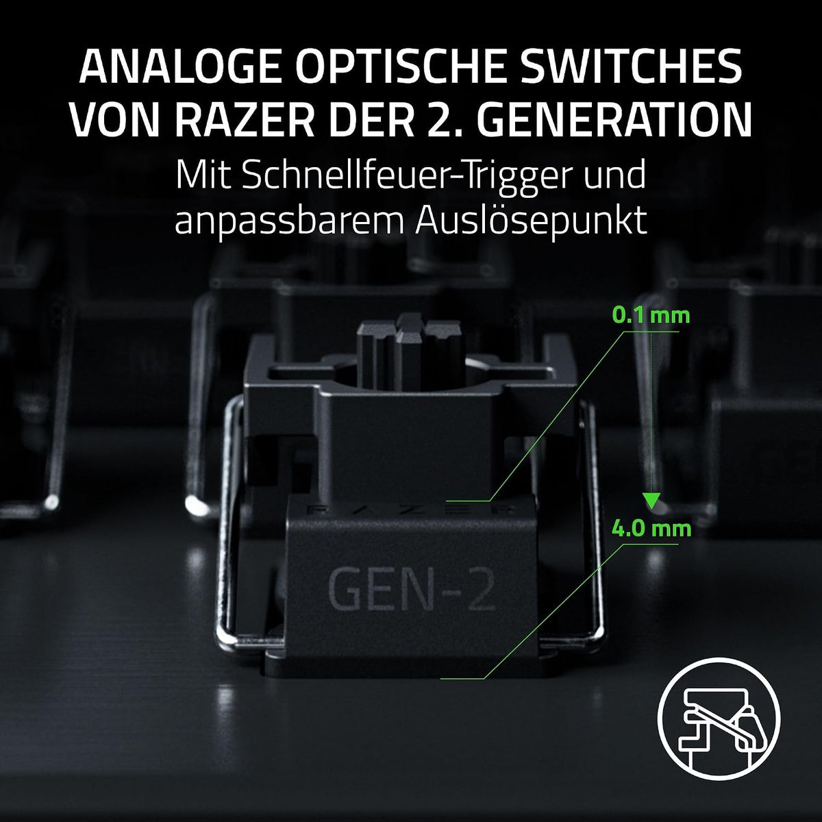 Razer Huntsman V3 Pro Tenkeyless 8KHz Analog Optical Esports Keyboard — product image 2